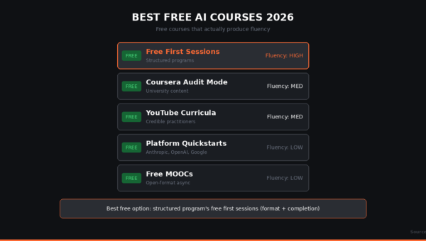 Best Free AI Courses in 2026